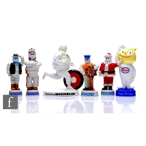 38 - A set of four Wade for Millenium Collectables limited edition Michelin figures, to include Santa Bib... 