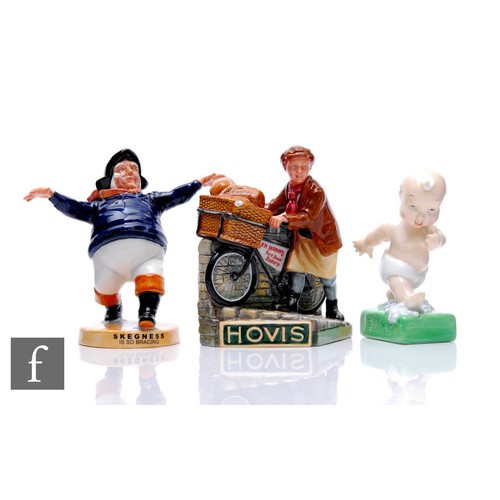 52 - Three Royal Doulton Millennium Collectables limited edition figures, to include 'The Hovis Boy', MCL... 