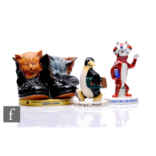 56 - Three Royal Doulton Millennium Collectables Ltd, limited edition advertising figures, to include The... 