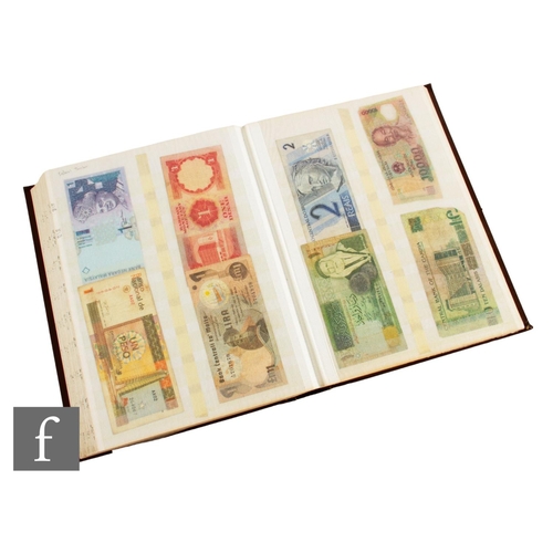 42 - Banknotes - An album of world banknotes to include Greece, Egypt, India, Turkey, Poland etc. (248)