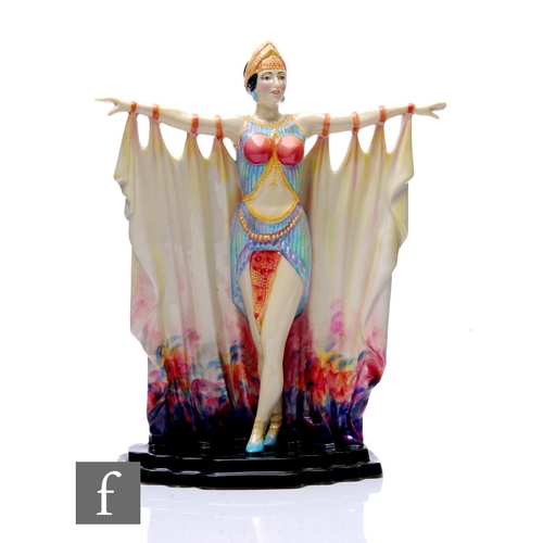 49 - A Kevin Francis figure Assyrian Queen, modelled by Geoff Blower, dressed in Ballet Russes style cost... 