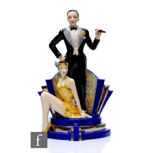 73 - A Kevin Francis/Peggy Davies limited edition figure 'The Ritzy Duet', from the Ritzy Girl Series, mo... 