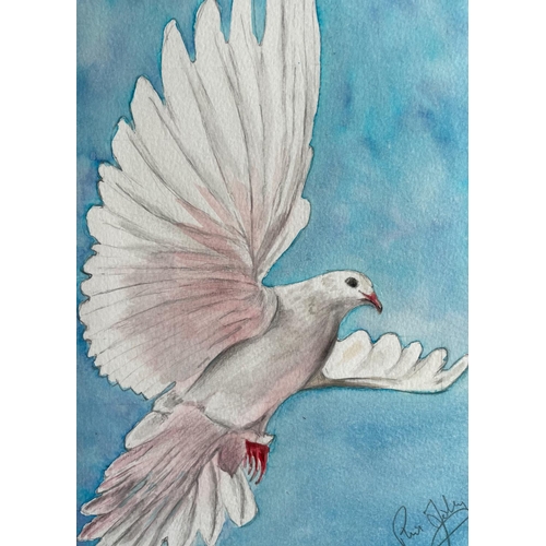 212 - Phil Foley (Artist) - Watercolour, 28cm x 19cm, card mounted, 39cm x 29cm.