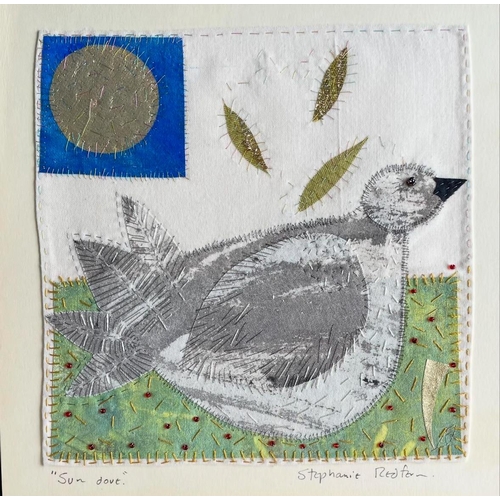 79 - Stephanie Redfern (Artist specialising in illustrative textiles, mixed media and writing) - 'Sun Dov... 