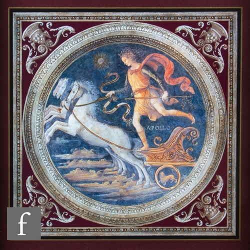 98 - A set of four photographic reproduction prints depicting the Roman gods Venus, Mars, Apollo and Merc... 