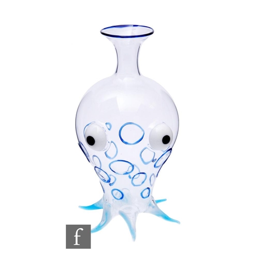 1138A - Massimo Lunardon - Conran Shop - A contemporary clear crystal glass carafe or decanter in the form o... 
