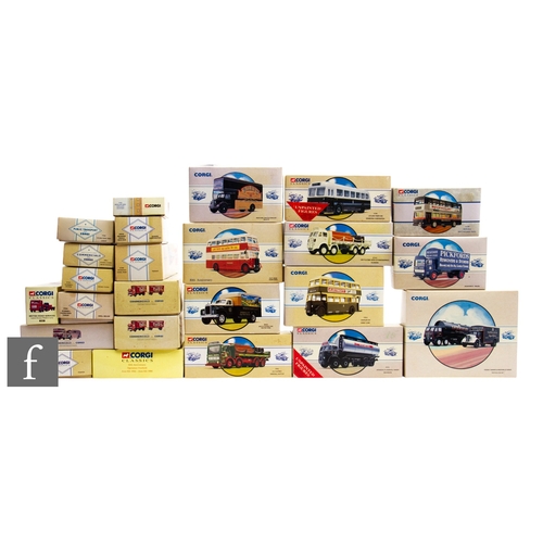 94 - Twenty four Corgi Classics diecast models, to include Public Transport and Commercials, all boxed. (... 