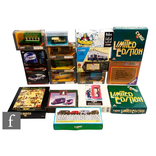 98 - A collection of assorted Corgi die cast models, to include seven Limited Edition box sets, five Corg... 