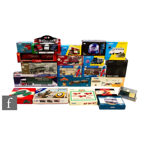 100 - A collection of assorted Corgi diecast models, various scales, to include Corgi Classics, On the Mov... 