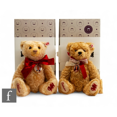 281 - Two Steiff teddy bears, 691539 Princess of Wales Bear, cinnamon mohair, limited edition 34 of 2022, ... 