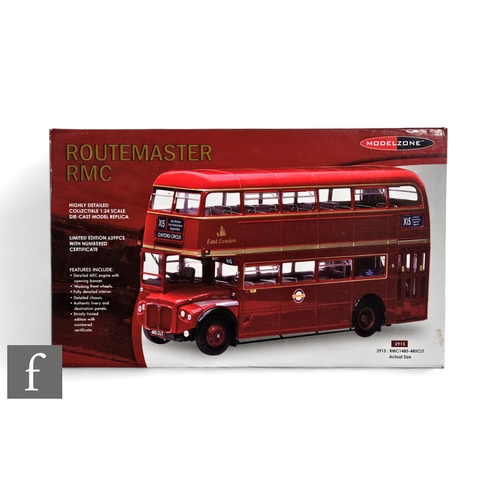 106 - A ModelZone 2915 1:24 scale London Routemaster RMC bus, boxed.