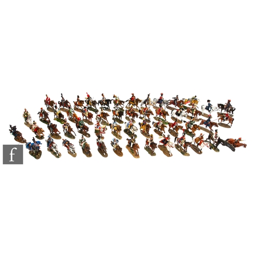 226 - A collection of Del Prado toy soldiers, mostly mounted, unboxed, some with damages. (qty)