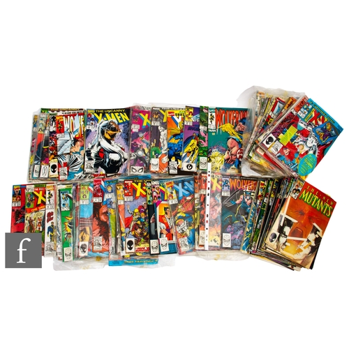 190 - A collection of modern age Marvel X-men related comics, including Wolverine, including issue #1, The... 