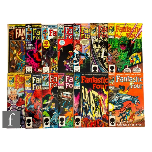 193 - A collection of 1970s bronze age Fantastic Four comics, all key issues, to include #120, #244, #247,... 