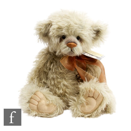 292 - A Charlie Bears Isabelle Collection SJ 4612 Moonshadow teddy bear, designed by Isabelle Lee, pale gr... 