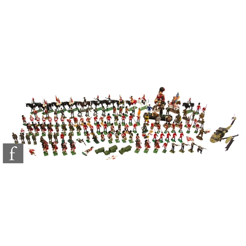 236 - A collection of assorted toy soldiers by Britains and similar, various subjects. (qty)