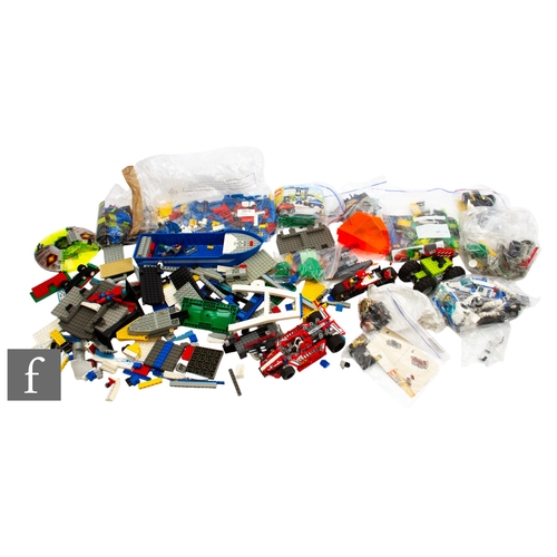 260 - A collection of assorted Lego, to include DC Super Heroes and others, many with instructions, to inc... 