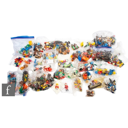 170 - A collection of assorted Playmobil figures and accessories, to include Western, hospital, equestrian... 