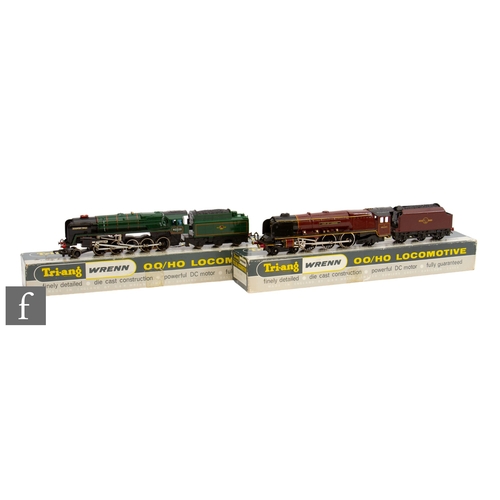 44 - Two OO gauge Wrenn locomotives, to include City of London, No. 2226 and City of Stoke, W2227, boxed.... 