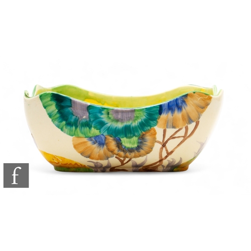 303 - Clarice Cliff - Viscaria - A shape 299 bowl circa 1934, hand painted with a stylised tree landscape ... 