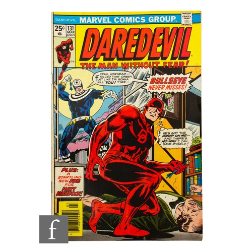 209 - A Marvel Daredevil #131, March 1976, first appearance of Bullseye, US cents copy.