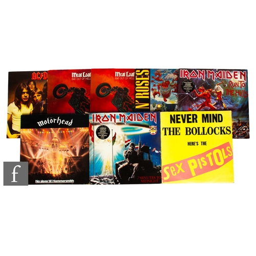 63 - 1970s/80s Heavy Metal/Hard Rock - A collection of assorted LPs, to include Sex Pistols - Never Mind ... 