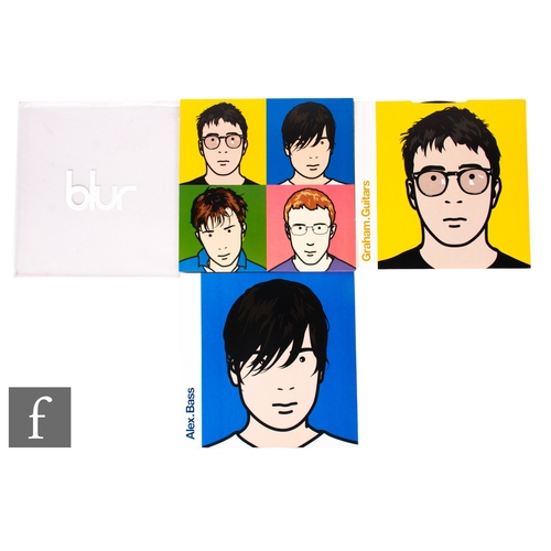 7 - Blur - The Best of LP, FOODLPD33, original 2000 release, two vinyl LP compilation, with original PVC... 