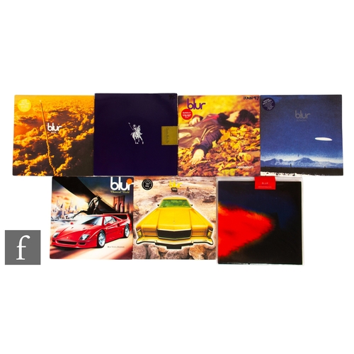 47 - Blur - A collection of original release 7'' singles, including MOR, FOOD107, Charmless Man FOOD77, B... 