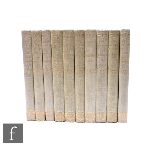 685 - Jane Austen : The Novels in ten volumes, edited by Reginald Brimley Johnson, plates by William C. Co... 