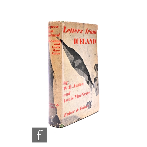 698 - W.H. Auden and Louis MacNeice : Letters from Iceland, first edition, Faber and Faber, 1937.