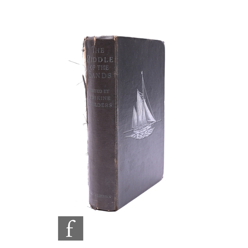 700 - Erskine Childers : The Riddle of the Sands, first edition, London Smith, Elder, & Co, 1903, map ... 