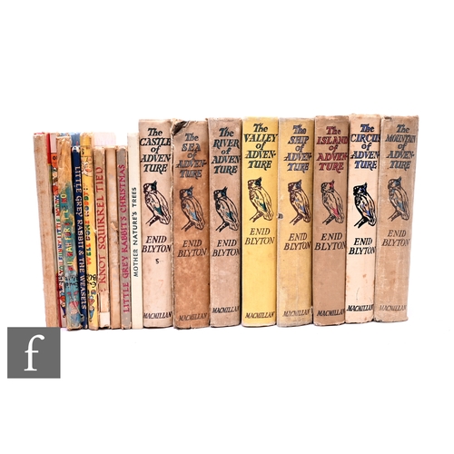 731 - Enid Blyton : A collection of hardback books, to include The Circus of Adventure, The Sea Of Adventu... 