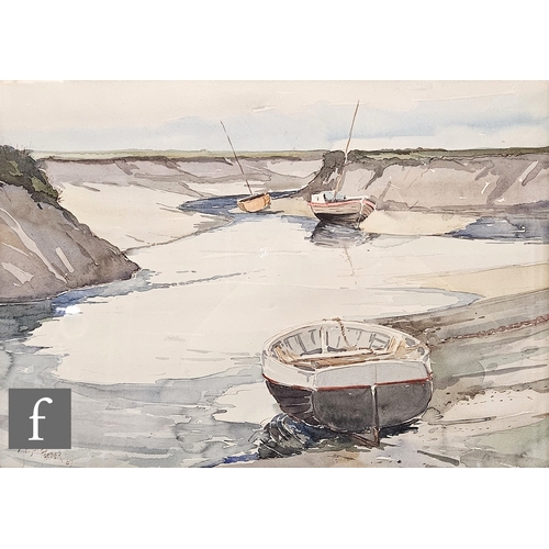 771 - Jason Partner L. S. A. (1922-2005) - 'Low Water at Morston Creek', watercolour, signed and dated '67... 