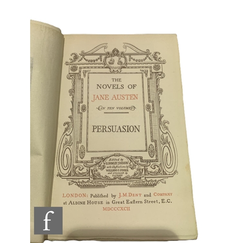 685 - Jane Austen : The Novels in ten volumes, edited by Reginald Brimley Johnson, plates by William C. Co... 