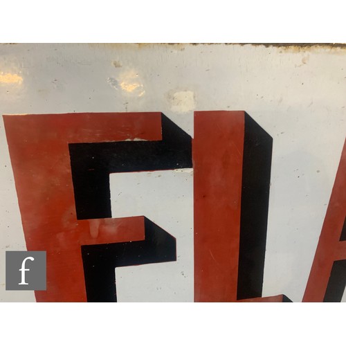 596 - A 1930s or earlier pictorial enamel sign titled 'Will's ''Flag'' Empire Blend Cigarettes', 71cm x 13... 