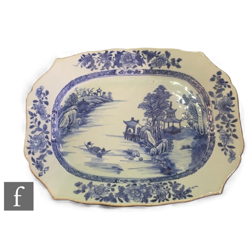 377 - A collection of Chinese late 18th Century blue and white porcelain to include eight various octagona... 