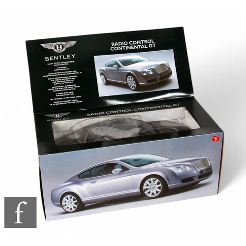 266 - A 1:10 scale radio control Bentley Continental GT car, boxed.