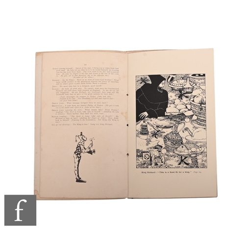 705 - T. R. & F. A. Dawes / Albert Wainwright - 'Robin Hood', printed play script published by Alf Coo... 