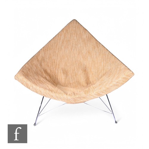 972 - George Nelson - A model 5569 Coconut Chair, designed in 1955, probably manufactured by Herman Miller... 