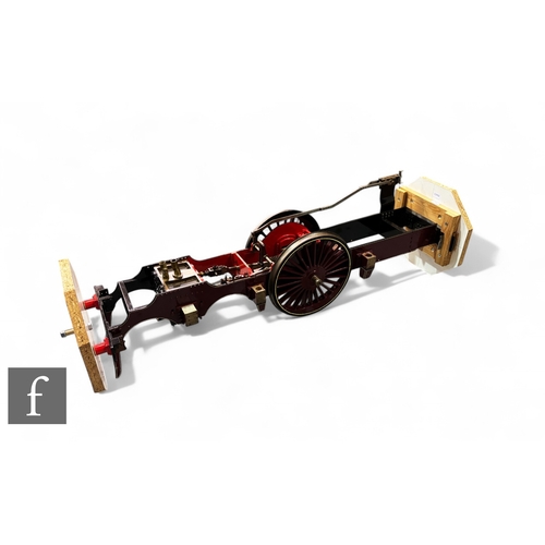 187 - A 5 inch gauge part built Midland Railway 2601 class 'Spinner' locomotive and tender, tender and pai... 