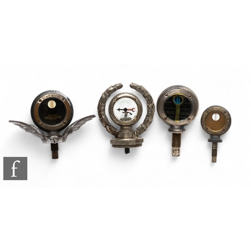 A collection of 1920s/30s motometers, to include a Boyce example ...