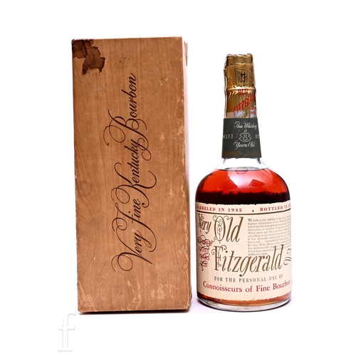 97 - A bottle of 'Very Old Fitzgerald' 8 years aged bourbon, barrelled in 1945, bottled in 1953, with ori... 