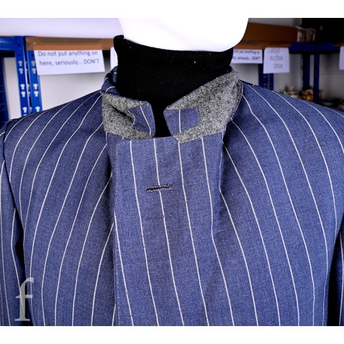 168 - John Bonham / Led Zeppelin - A 1970s pinstripe suit owned and worn by John Bonham, with inside pocke... 