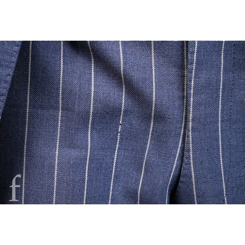 168 - John Bonham / Led Zeppelin - A 1970s pinstripe suit owned and worn by John Bonham, with inside pocke... 