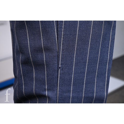 168 - John Bonham / Led Zeppelin - A 1970s pinstripe suit owned and worn by John Bonham, with inside pocke... 