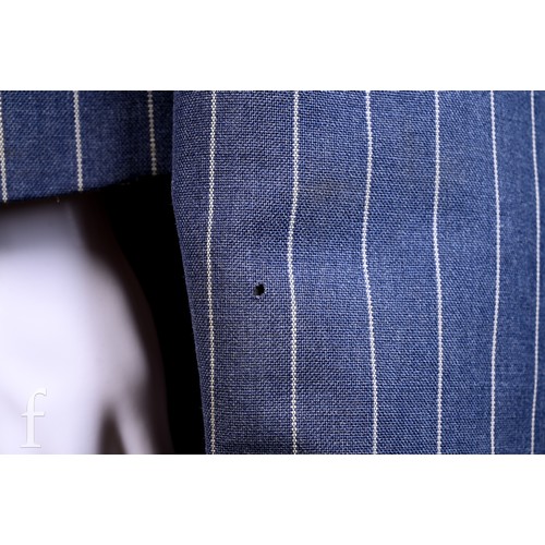 168 - John Bonham / Led Zeppelin - A 1970s pinstripe suit owned and worn by John Bonham, with inside pocke... 