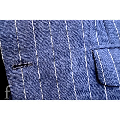 168 - John Bonham / Led Zeppelin - A 1970s pinstripe suit owned and worn by John Bonham, with inside pocke... 