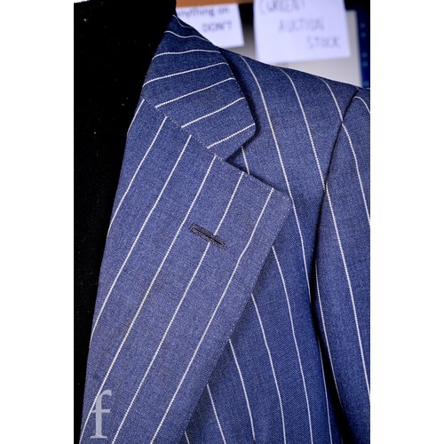 168 - John Bonham / Led Zeppelin - A 1970s pinstripe suit owned and worn by John Bonham, with inside pocke... 
