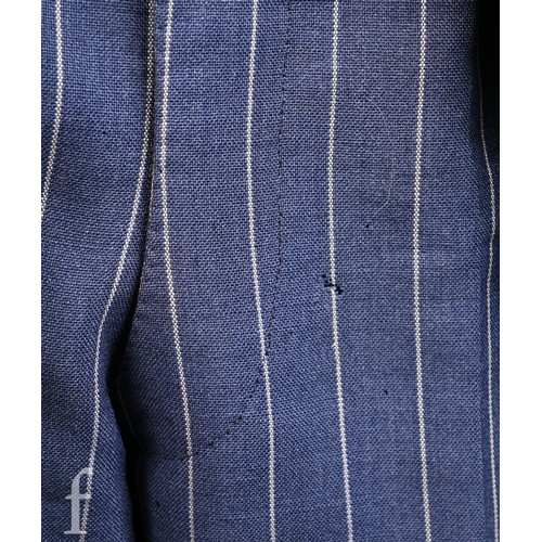 168 - John Bonham / Led Zeppelin - A 1970s pinstripe suit owned and worn by John Bonham, with inside pocke... 