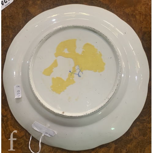 244 - Schonenberg, a pair of late 18th/early 19th Century Sevres cabinet plates, each painted in a romanti... 